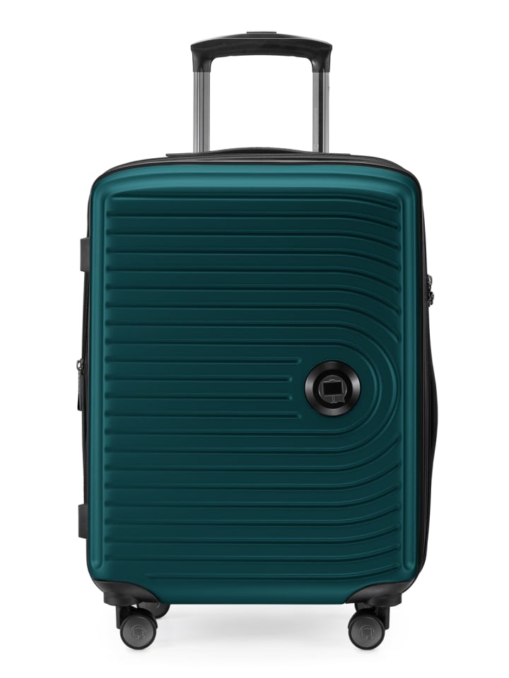 Hauptstadtkoffer Mitte - Handgepäck Bordgepäck-Trolley Koffer, TSA, in Türkis günstig kaufen S