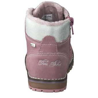 Tom Tailor Schnür Boots in rosa