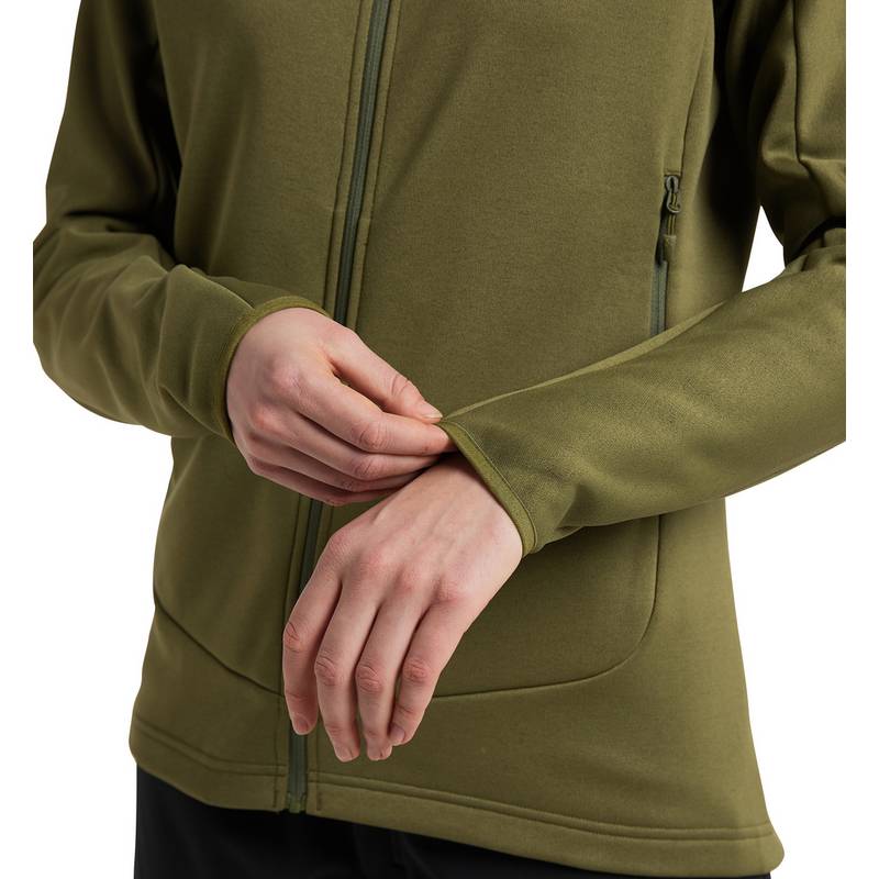 Haglöfs Frost Mid HoodHood Fleecejacke Damen