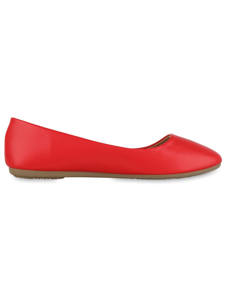 VAN HILL Klassische Ballerinas Willow in Rot günstig kaufen