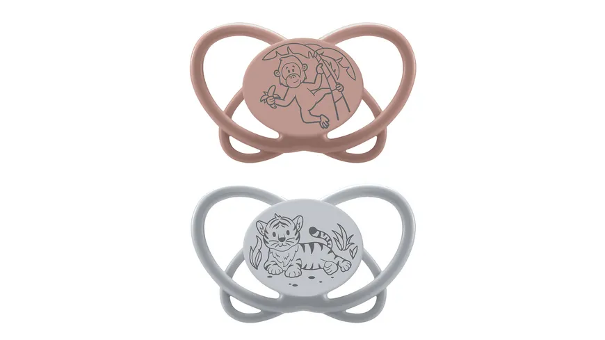 nip® Schnuller My Butterfly Green Silikon Größe 2 (5-18 Monate)