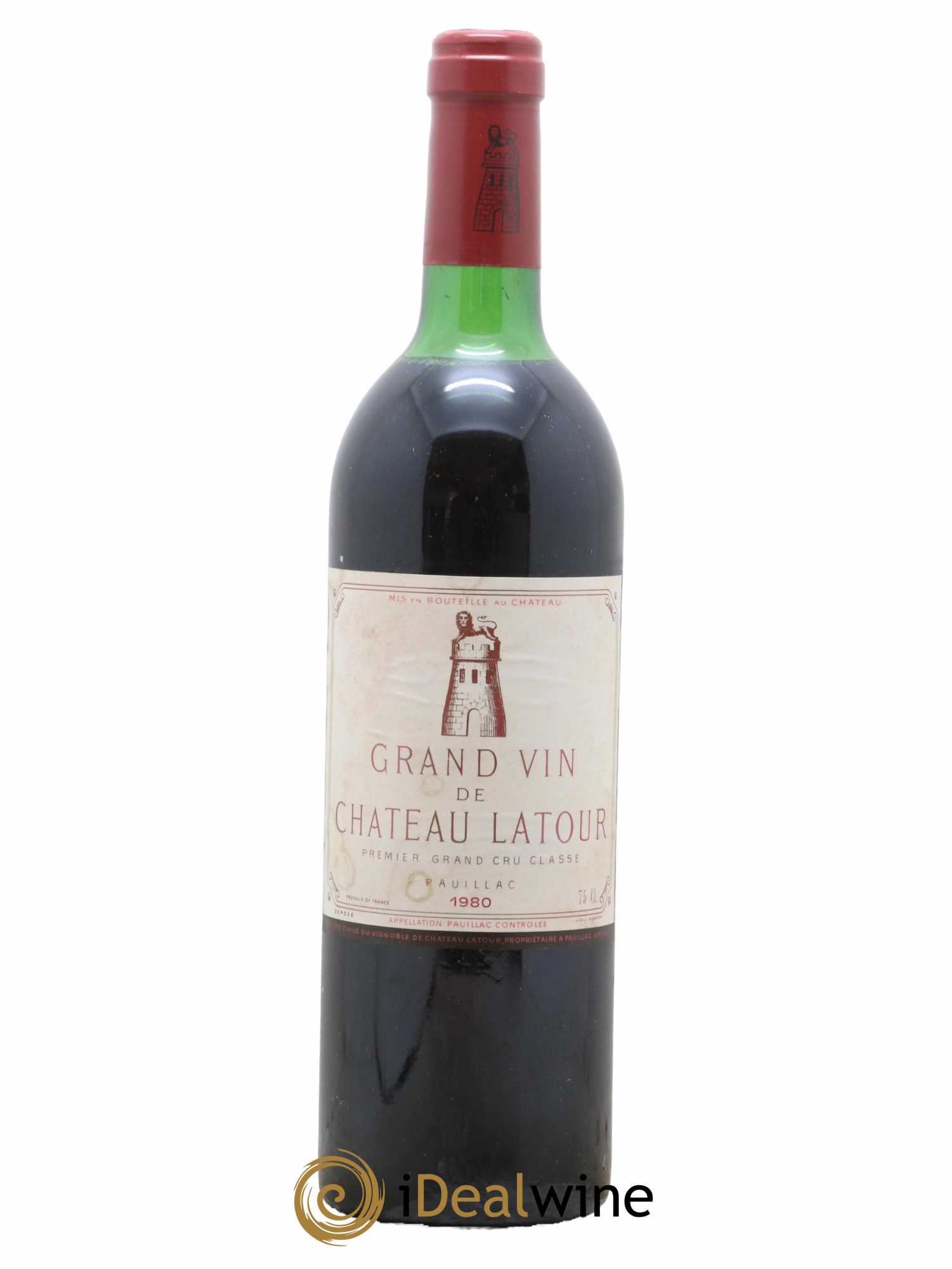 Château Latour 1er Grand Cru Classé  1980 - Lot de 1 Bouteille