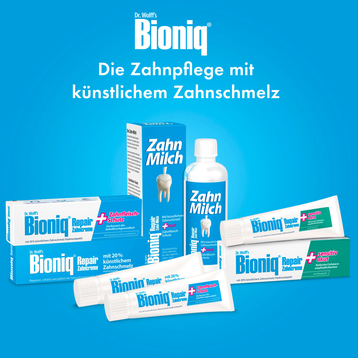 Zahnpasta Repair-Zahncreme Plus Zahnfleisch-Schutz fluoridfrei, 75 ml