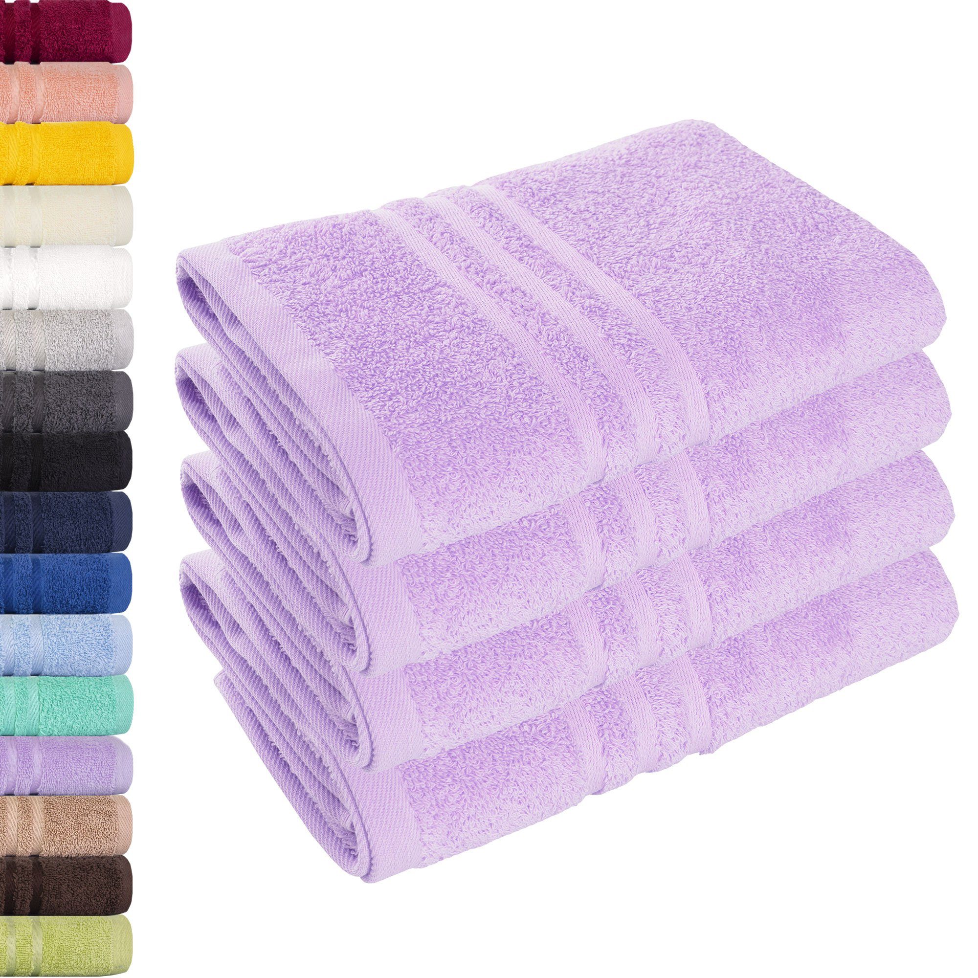Lavea Handtuch Elena, (4-St)