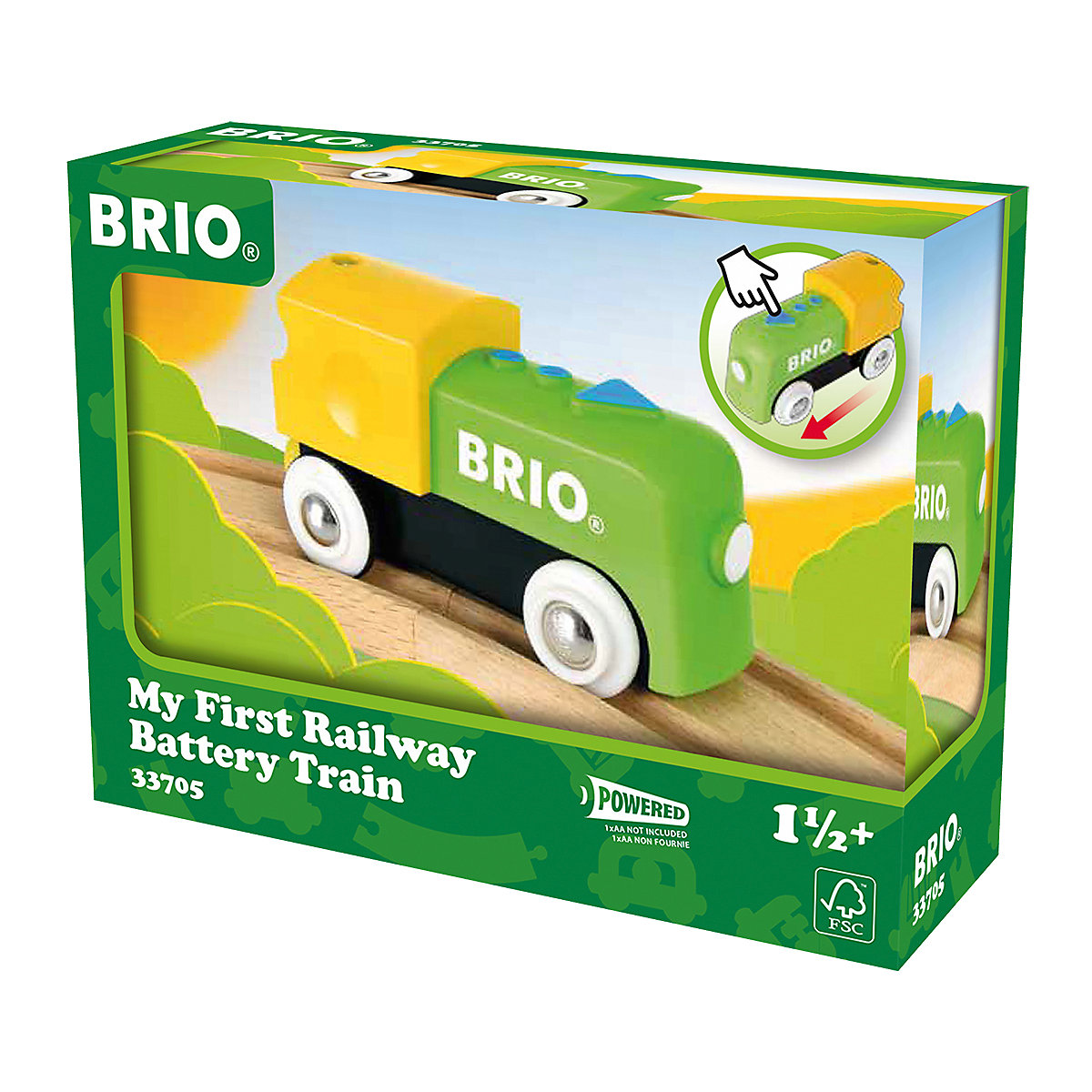 Meine erste BRIO Batterielok