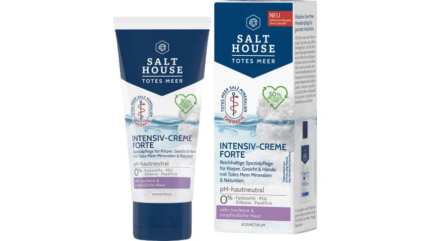 SALTHOUSE Totes Meer Therapie Intensivcreme Forte 100 ml