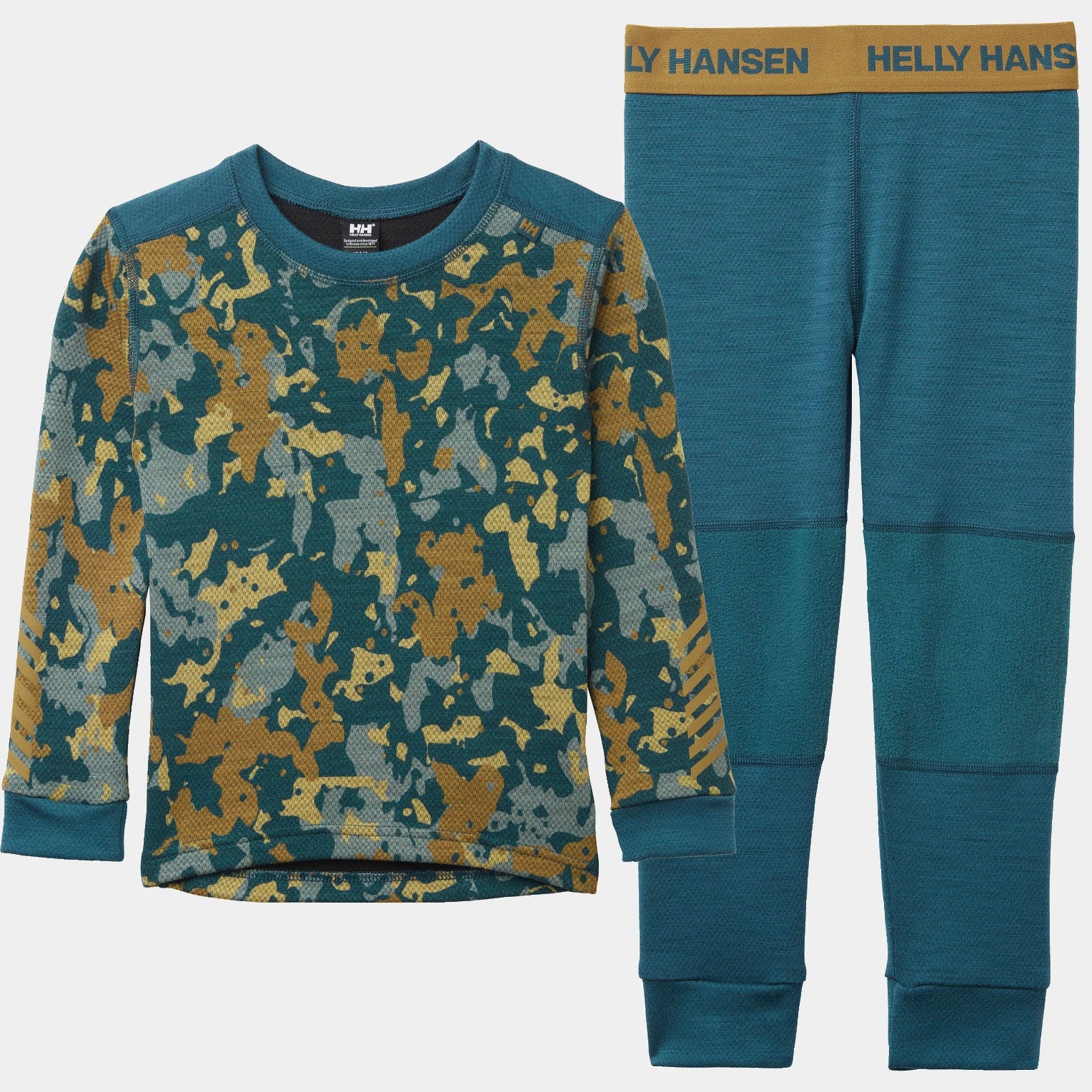 Kids' Graphic LIFA® Merino Wool Base Layer Set