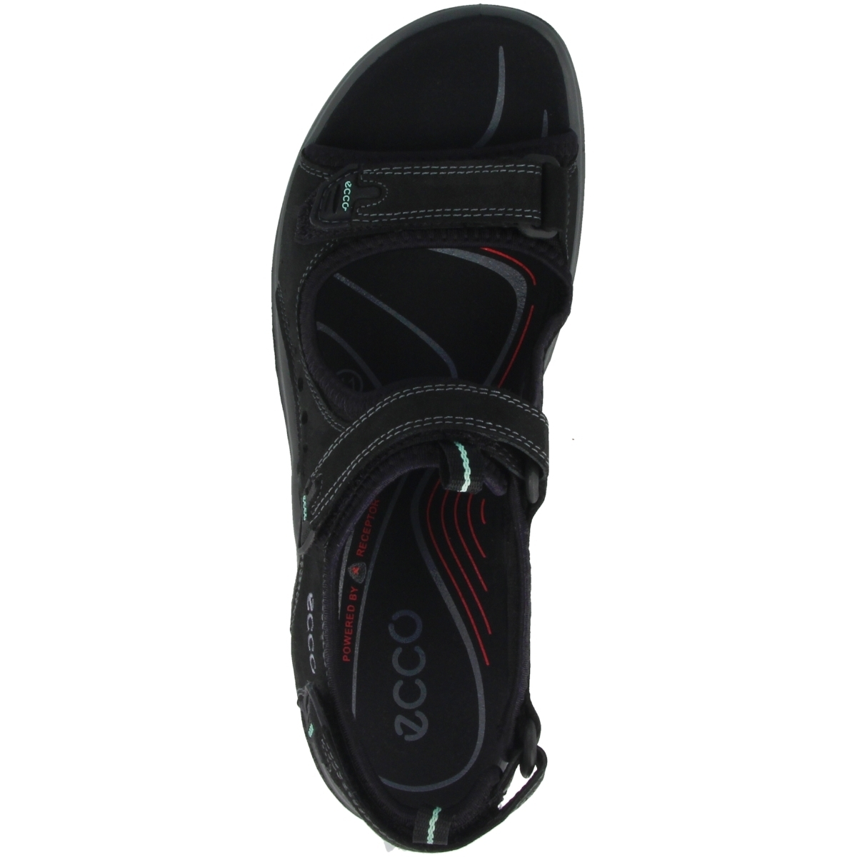 Ecco Offroad Trekkingsandale schwarz