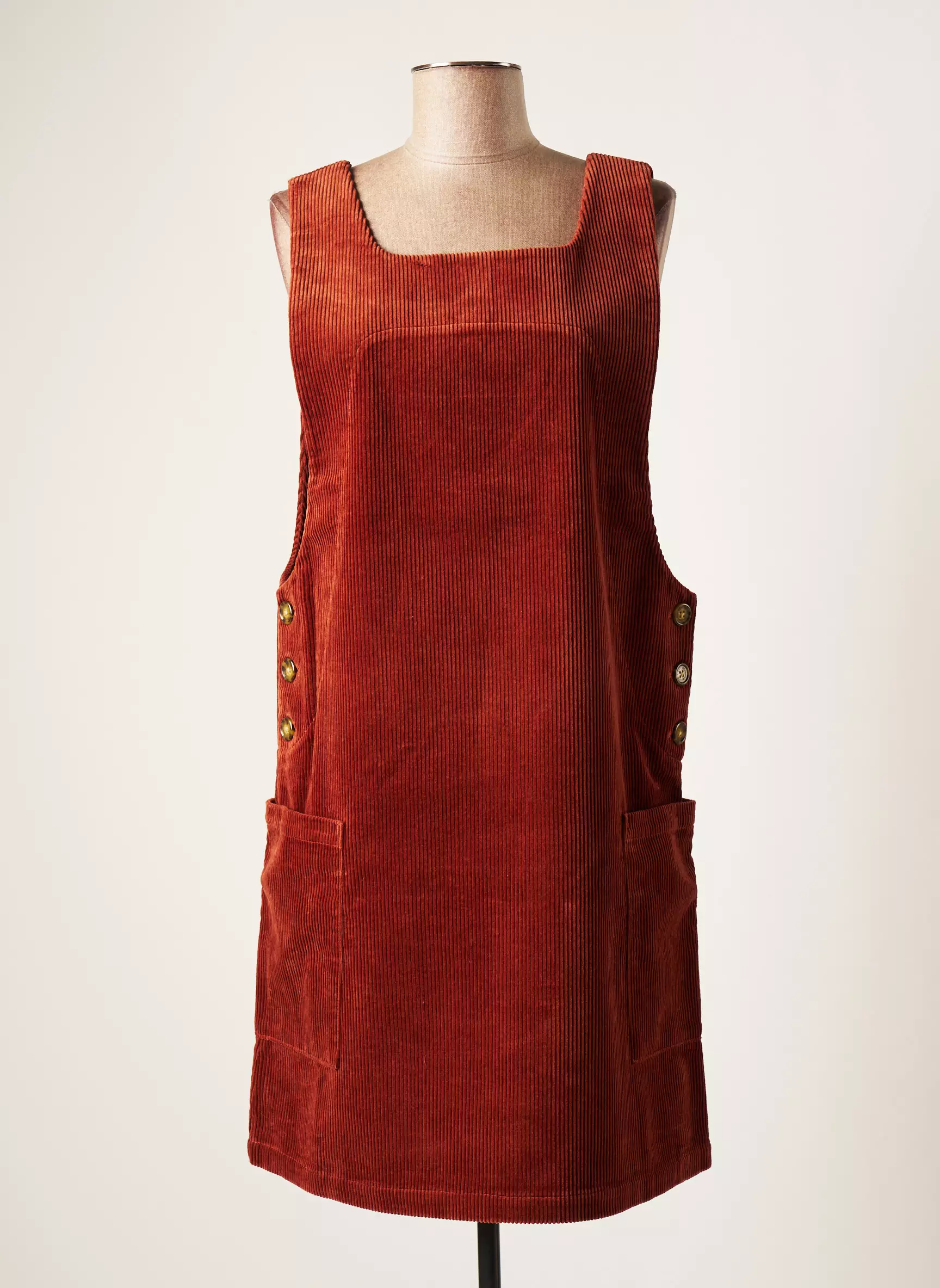 C Est Beau La Vie Robes Mi Longues Femme couleur marron