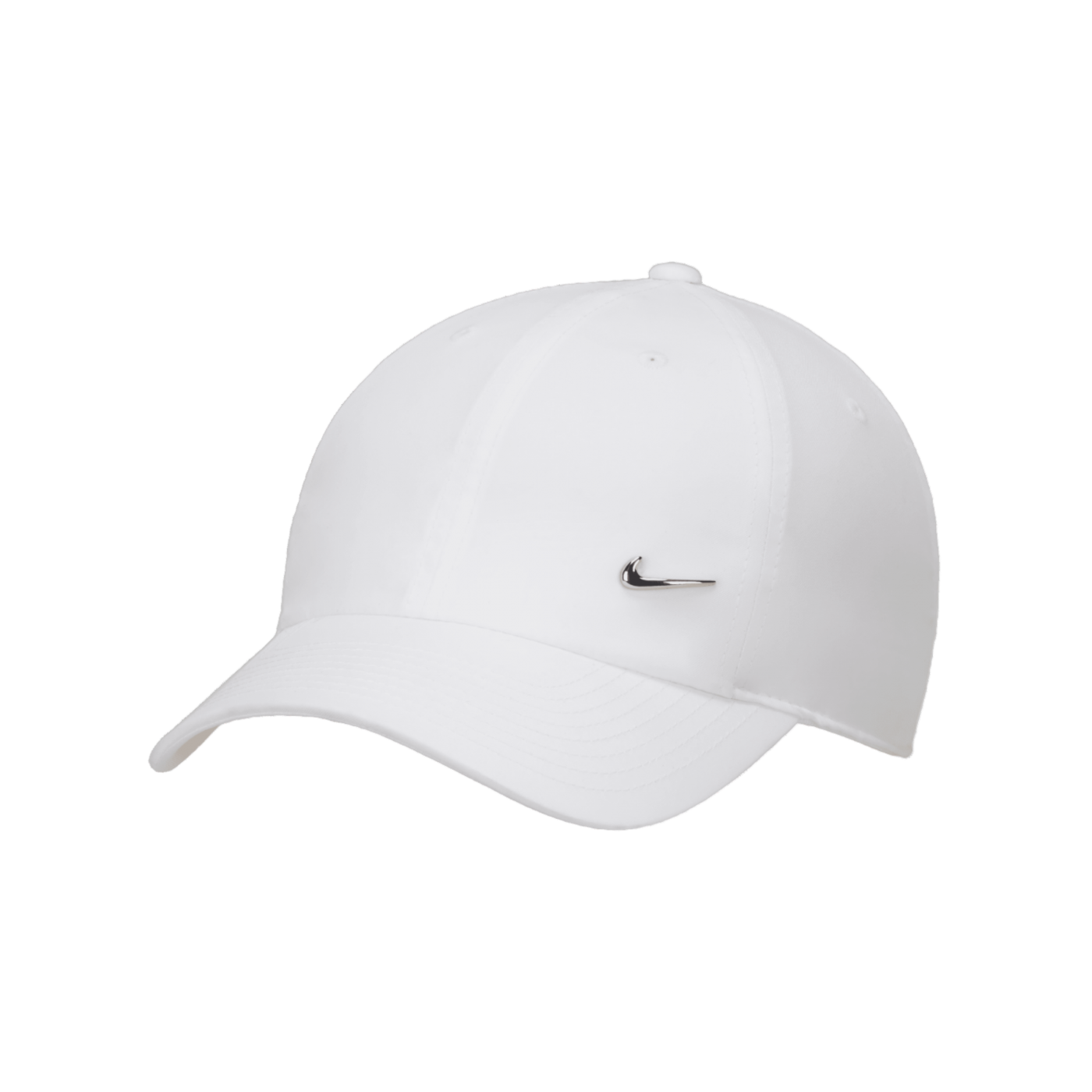 Nike Club Unstructured Metal Swoosh Cap Weiss F100