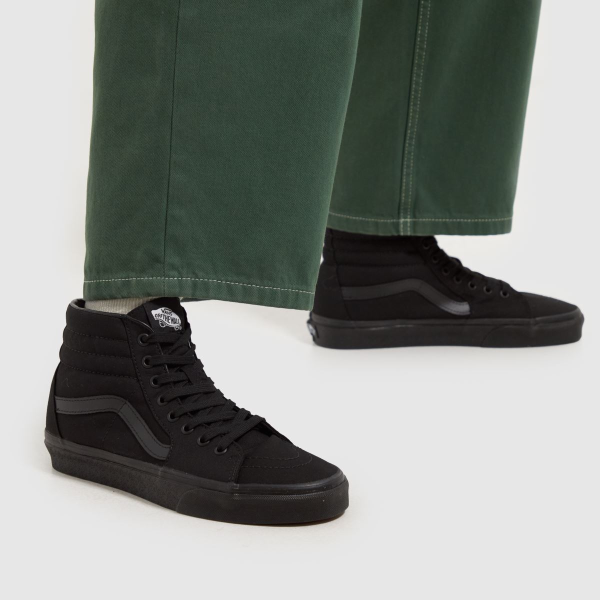 Vans – Sk8-Hi – Svarta sneakers