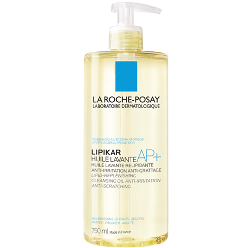 ROCHE-POSAY Lipikar Dusch- und Badeöl AP   750 ml  Bad