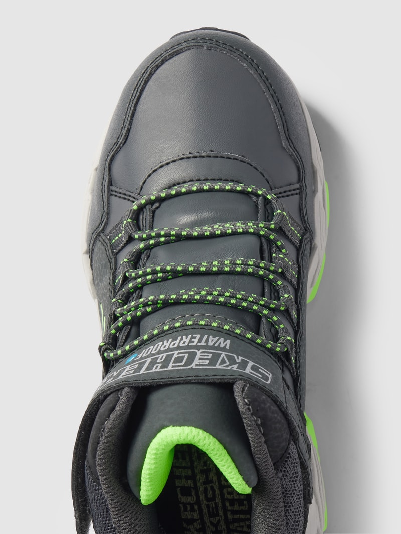 Sneaker mit Label-Details Modell 'DROLLIX' in marineblau