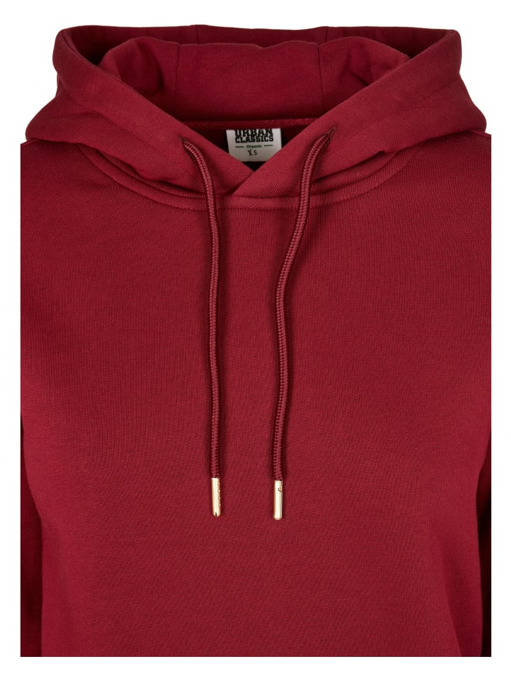 Urban Classics Urban Classics Kapuzenpullover in burgundy günstig kaufen