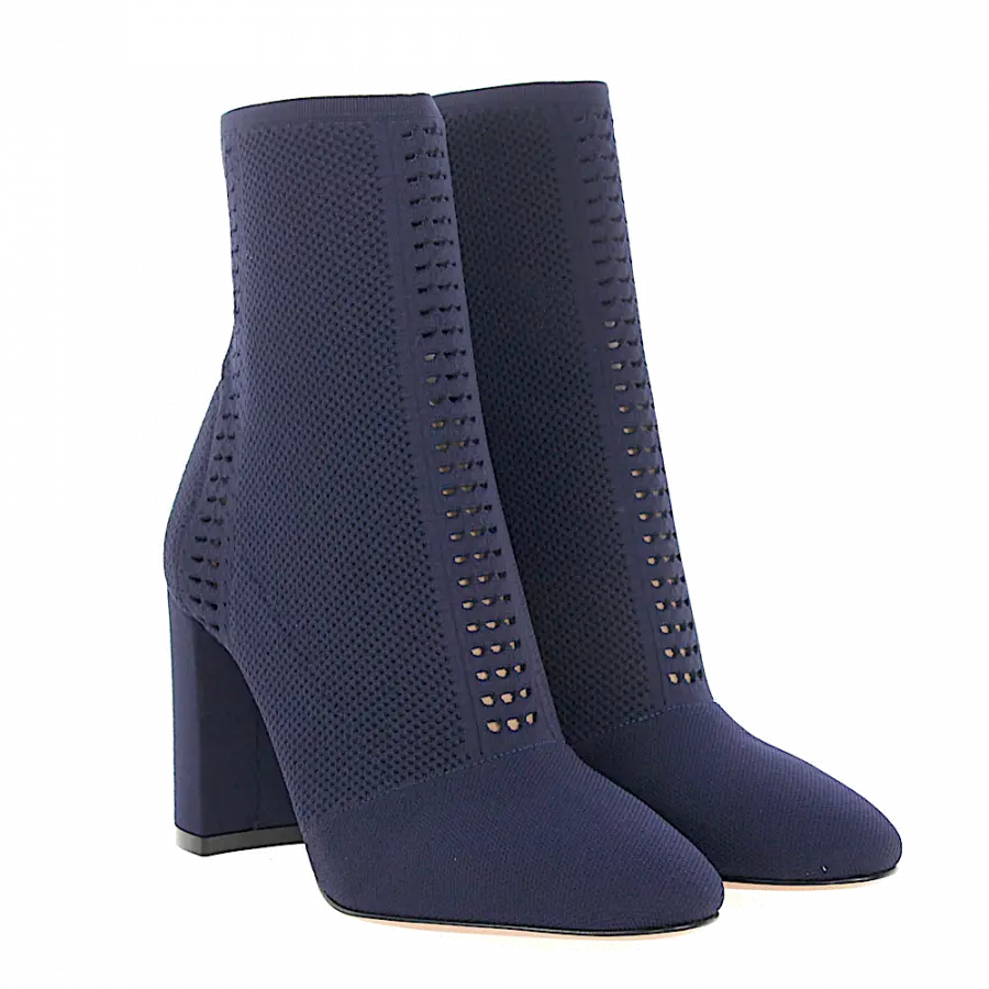 Gianvito Rossi - Stiefeletten THURLOW - blau