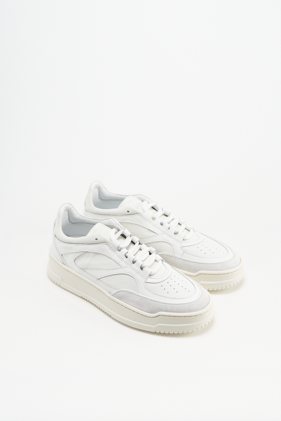 CPH154 leather mix clean white