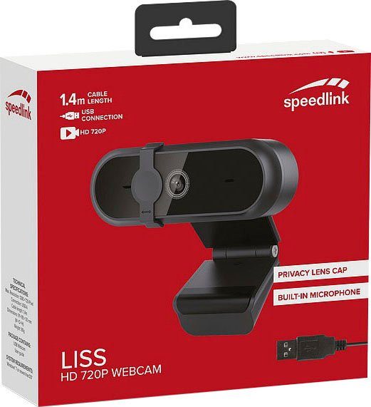 Speedlink LISS 720P HD Webcam