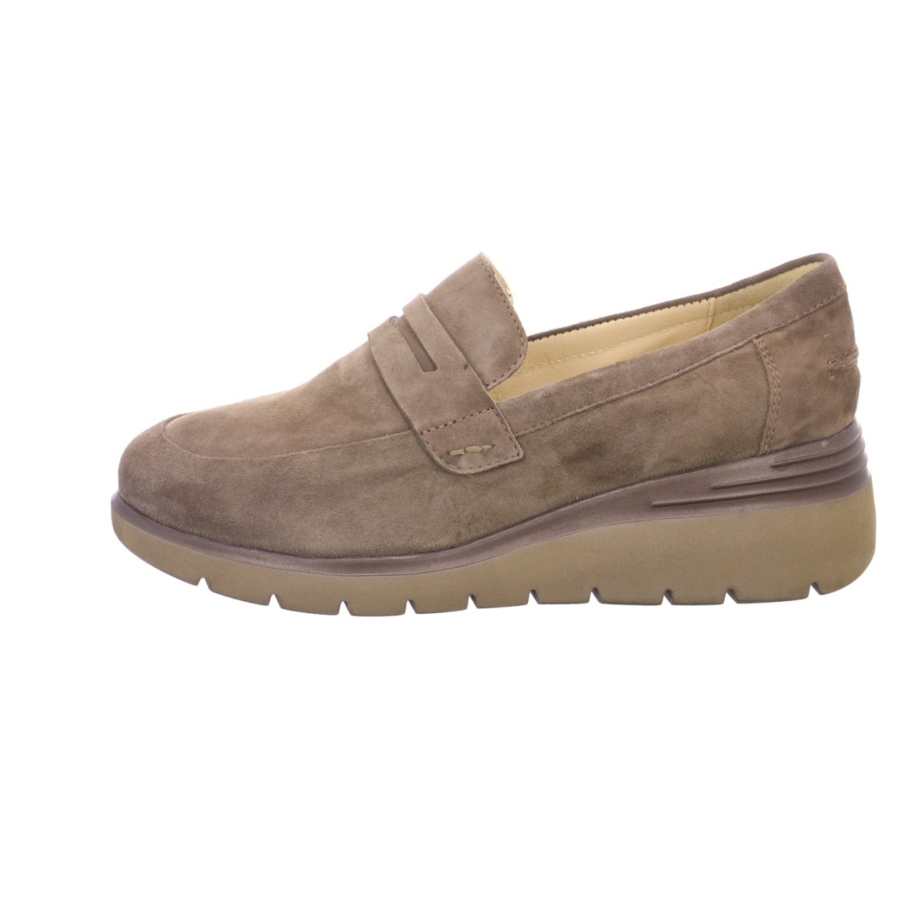 ARA Klassische Slipper taupe Bari