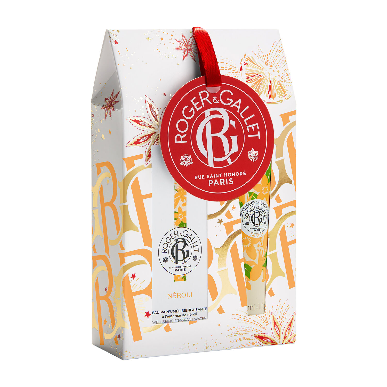 Roger&Gallet Neroli Coffret Eau Parfumée Bienfaisante 30 ml + Crème Mains 50 ml