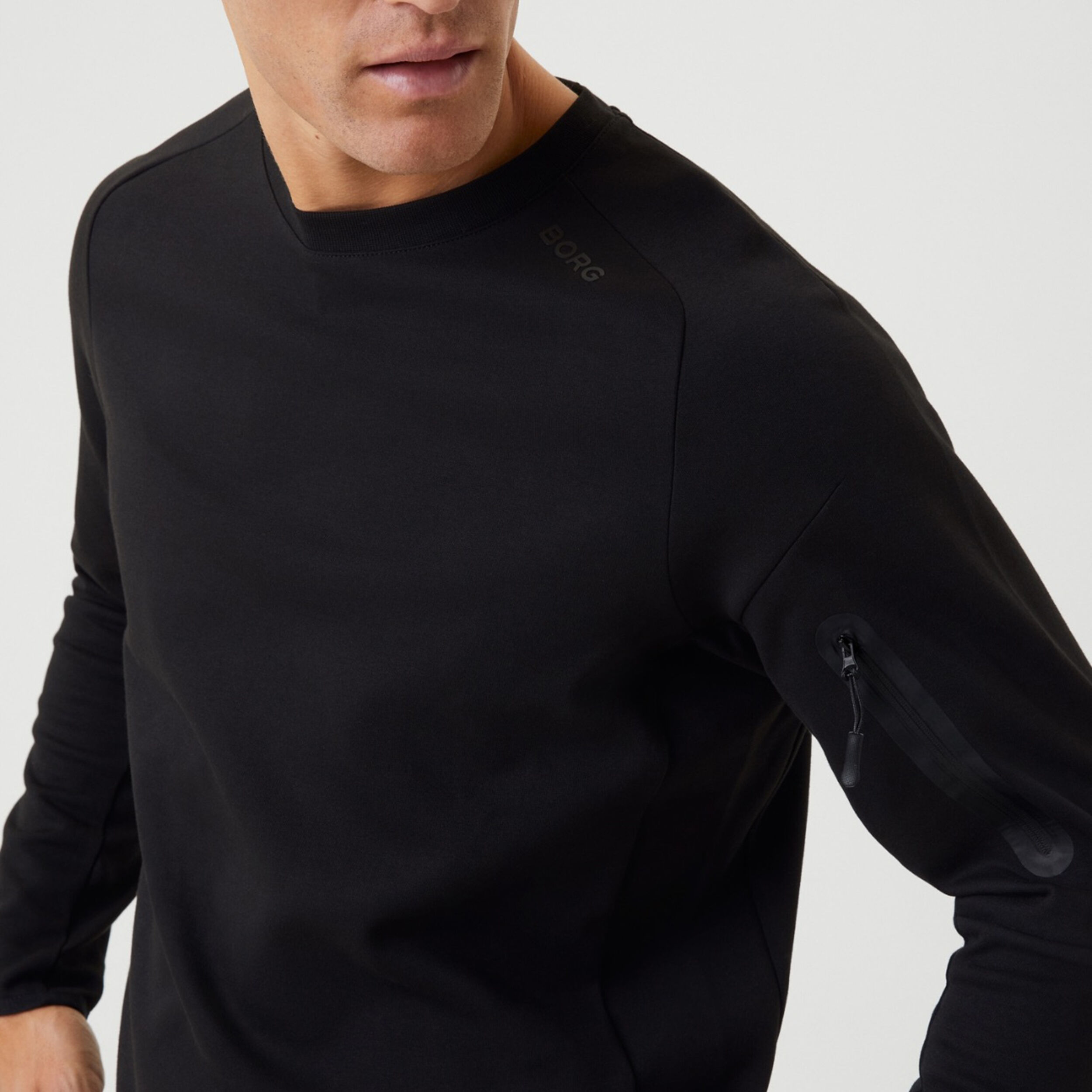 Tech Sweatshirt Herren - Schwarz
