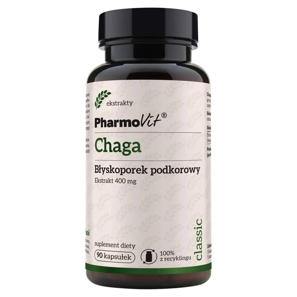 PharmoVit Classic Chaga 400 mg kapsulės