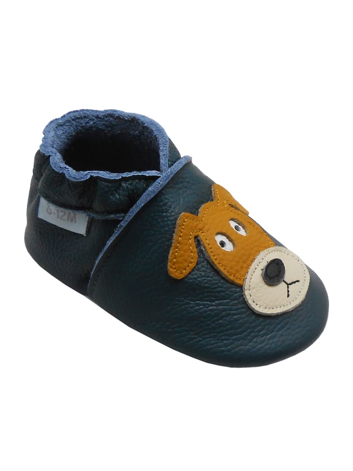 Yalion Baby Leder-Krabbelschuhe 