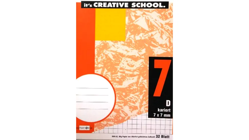 PAPERZONE Heft A5 Lineatur 7 32 Blatt