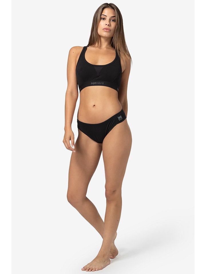 super.natural String in Schwarz günstig kaufen