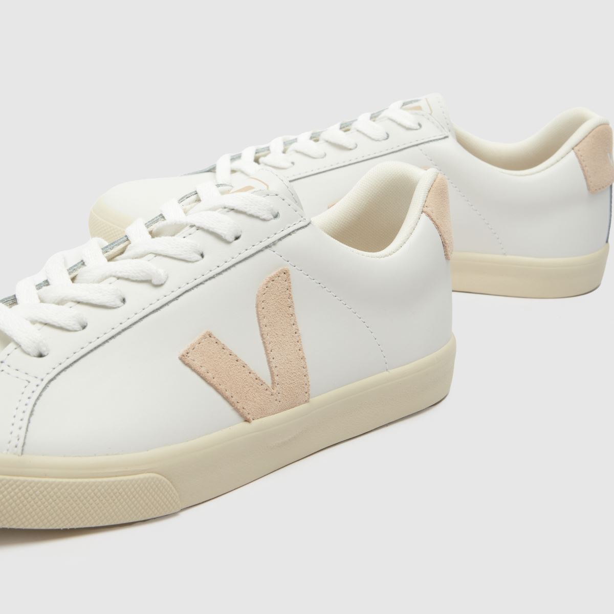 VEJA esplar sneakers i vit & beige