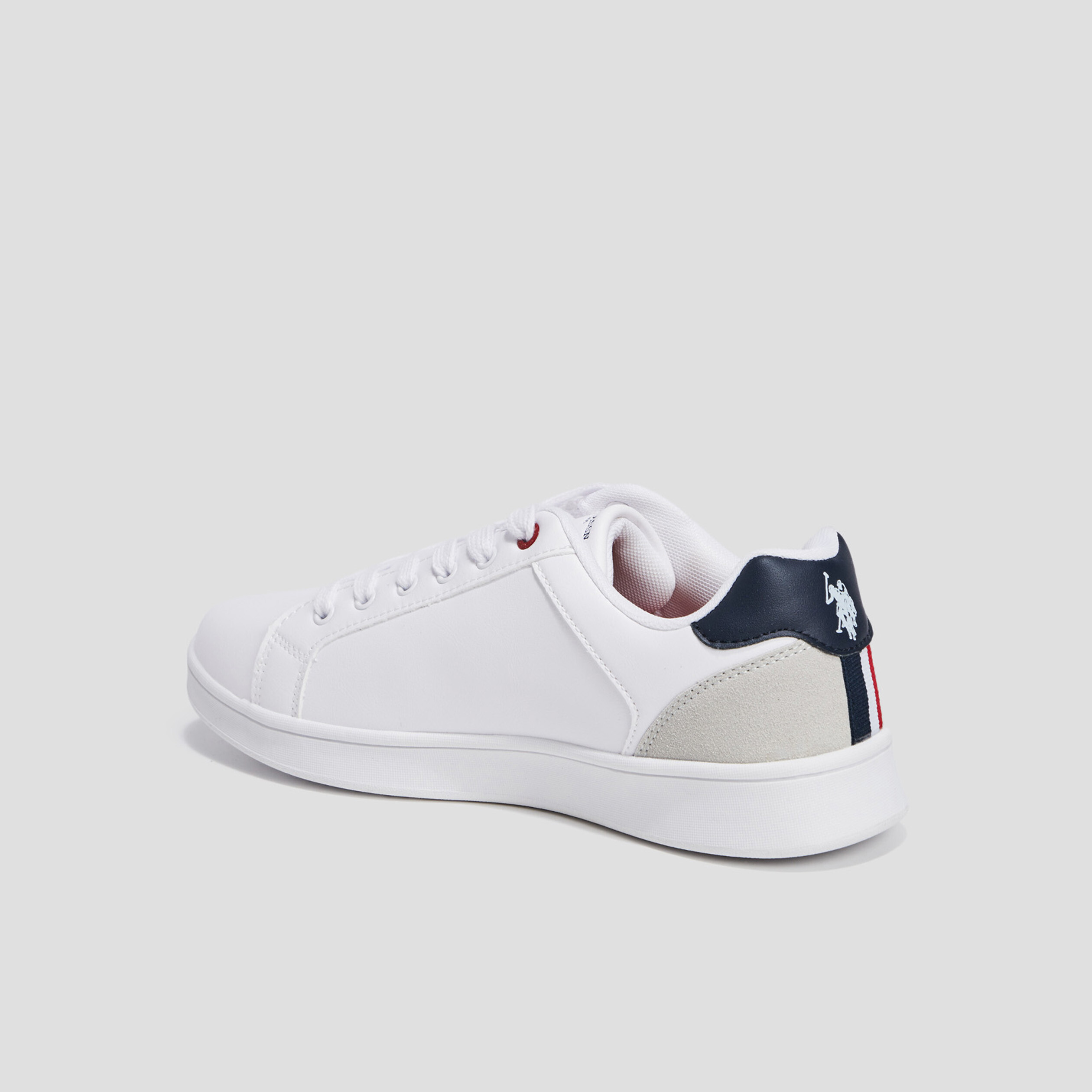 Tennis à lacets US Polo ASSN Combus blanc homme | La Halle