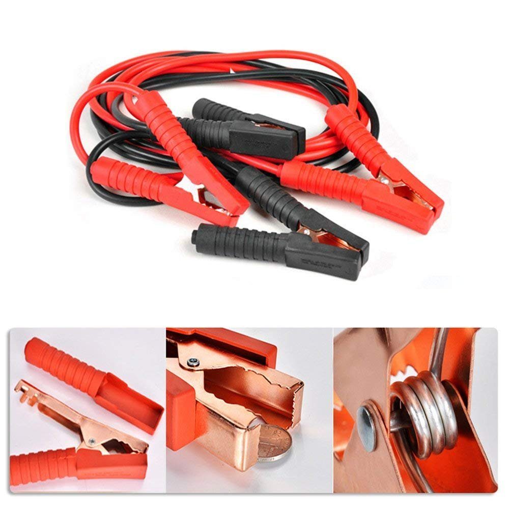 UISEBRT Starterkabel Set Überbrückungskabel Starthilfekabel, (400 cm)