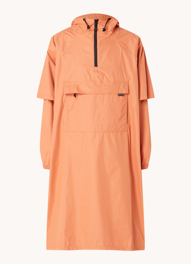 Maium Poncho raincoat with hood - unisex