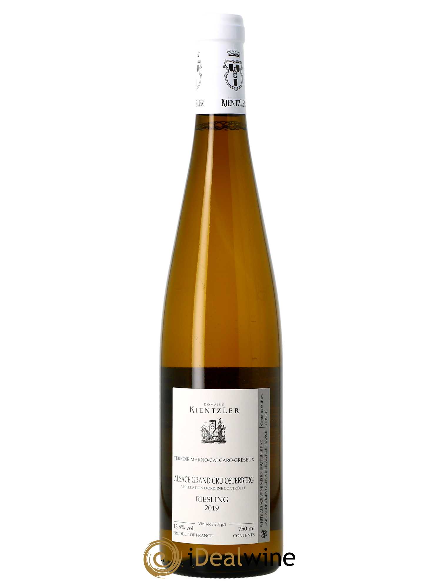 Riesling Grand Cru Osterberg Kientzler  2019 - Lot de 1 Bouteille
