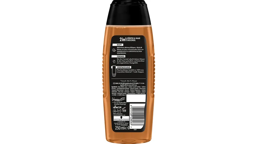 FA Men 2in1 Körper & Haar Duschgel Dark Passion 250ml 250 ml