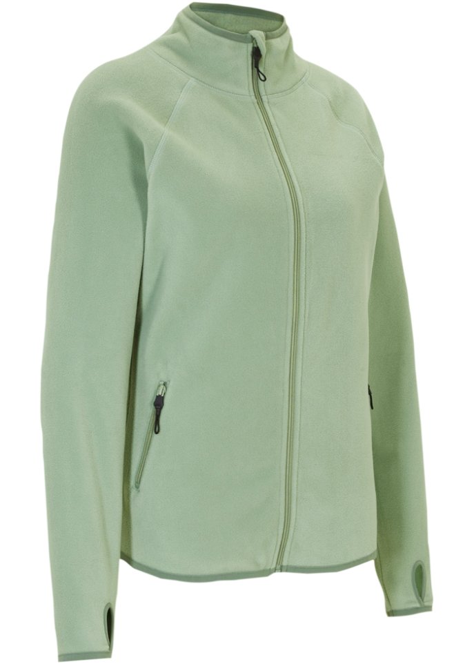 Fleecejacke mit Reißverschluss-Taschen