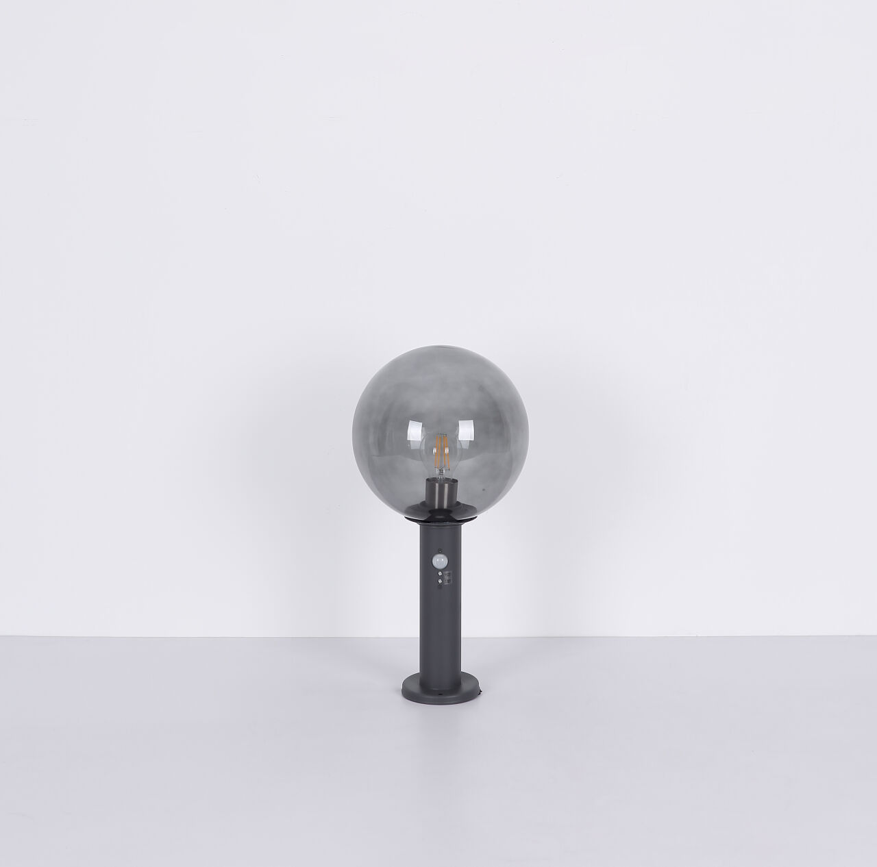 Globo Lighting - HEDWIG - Außenleuchte Edelstahl, 1x E27 LED