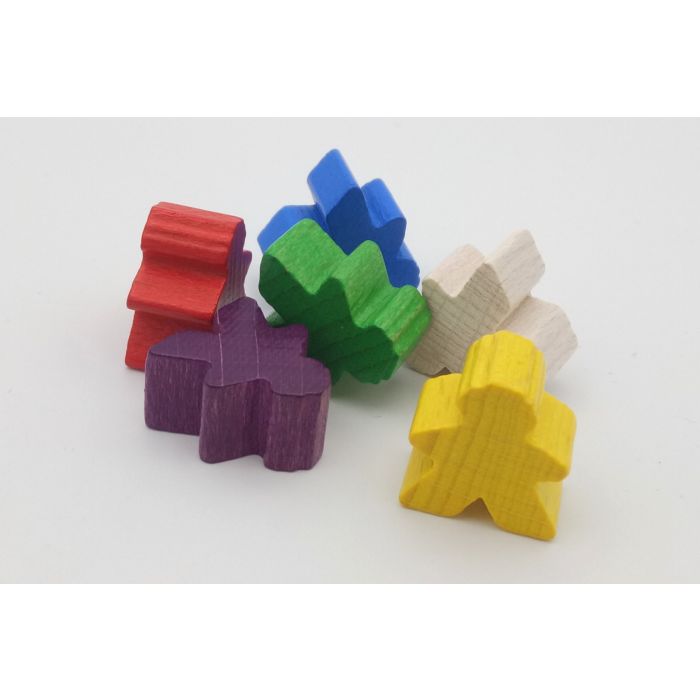 Meeple mit Haaren