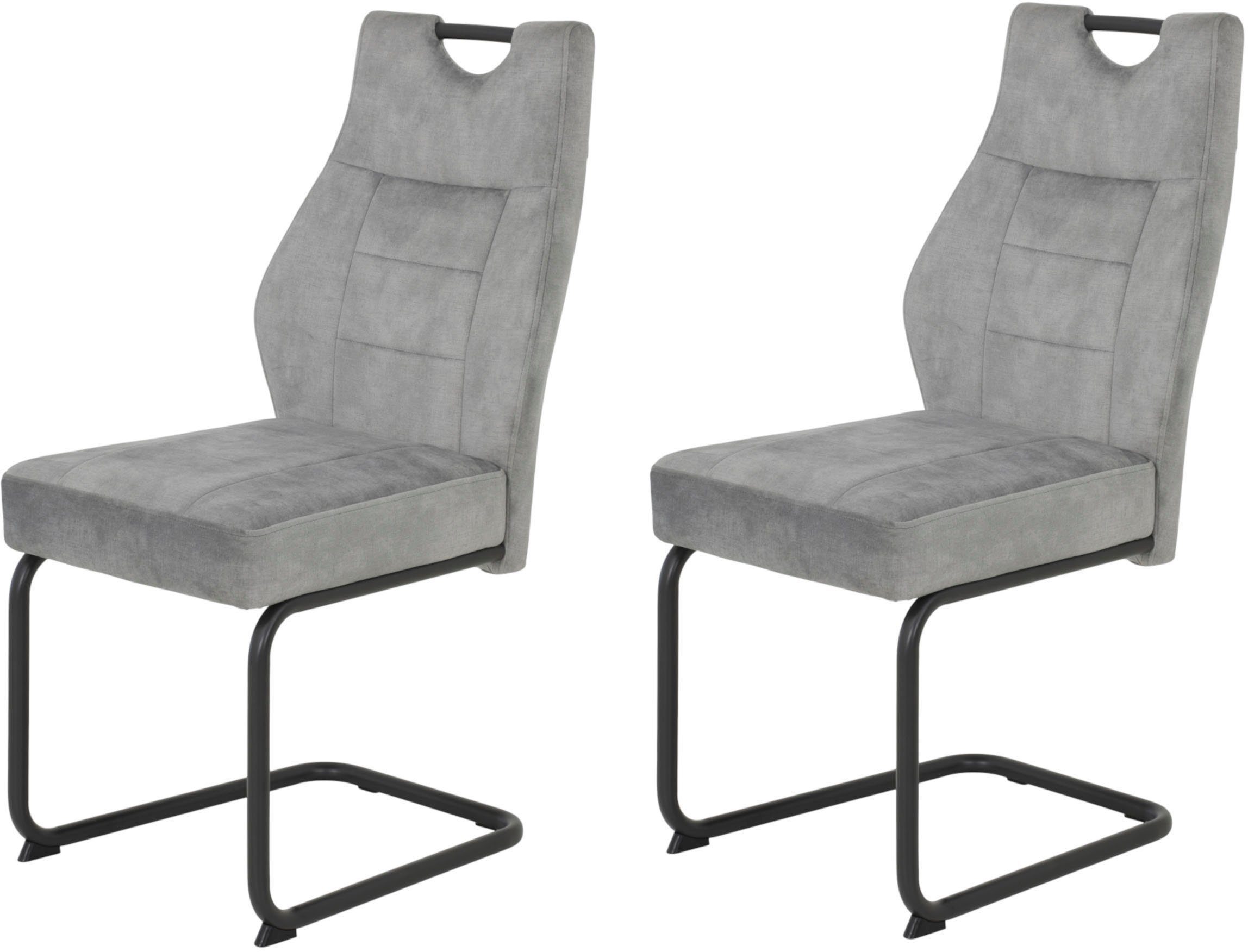 HELA Freischwinger Linda S (Set, 2 St), mit Taschenfederkern im Sitz, mit 140KG belastbar