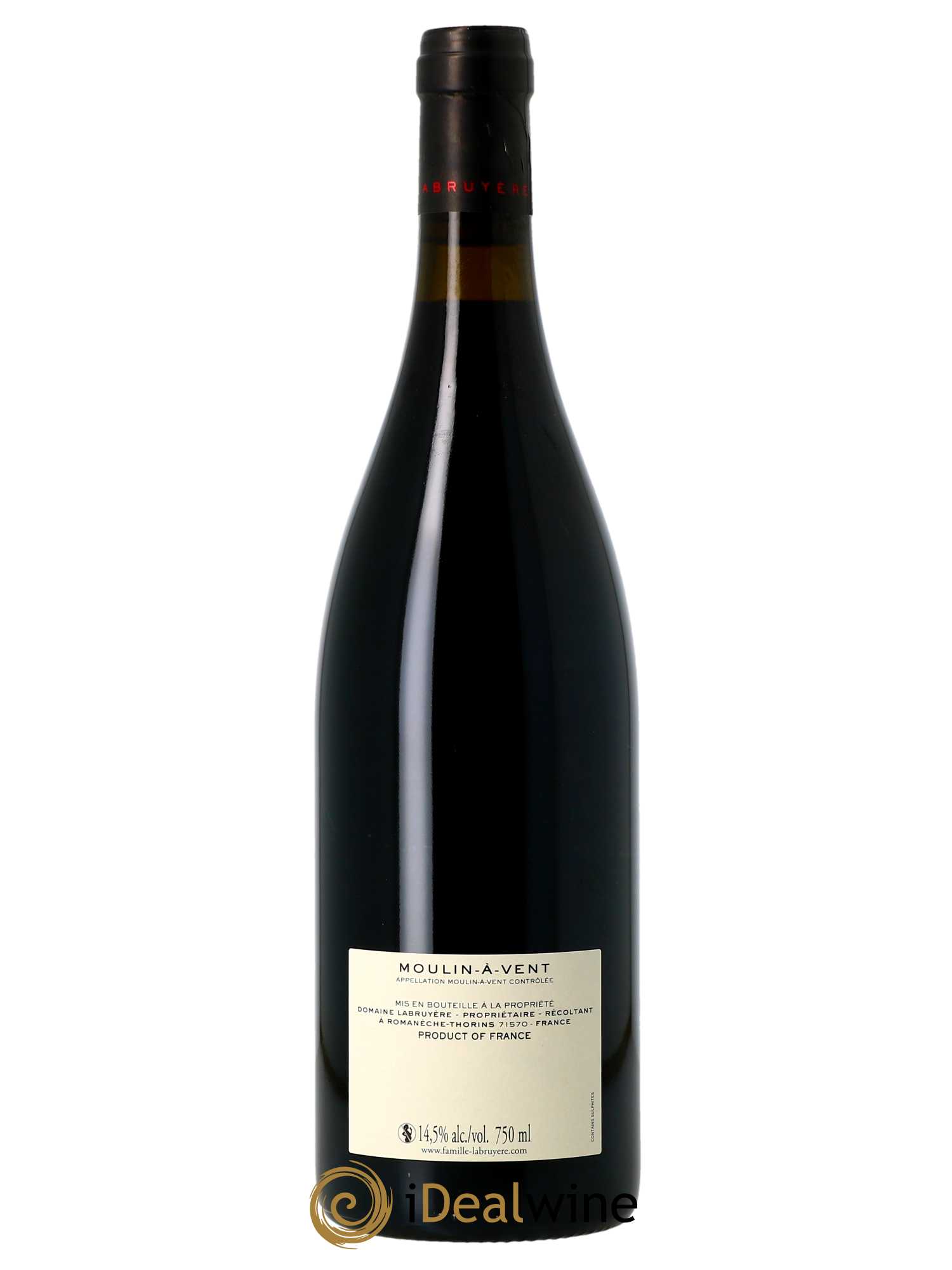 Moulin à vent Champ de Cour Domaine Labruyère  2020 - Lot de 1 Bouteille