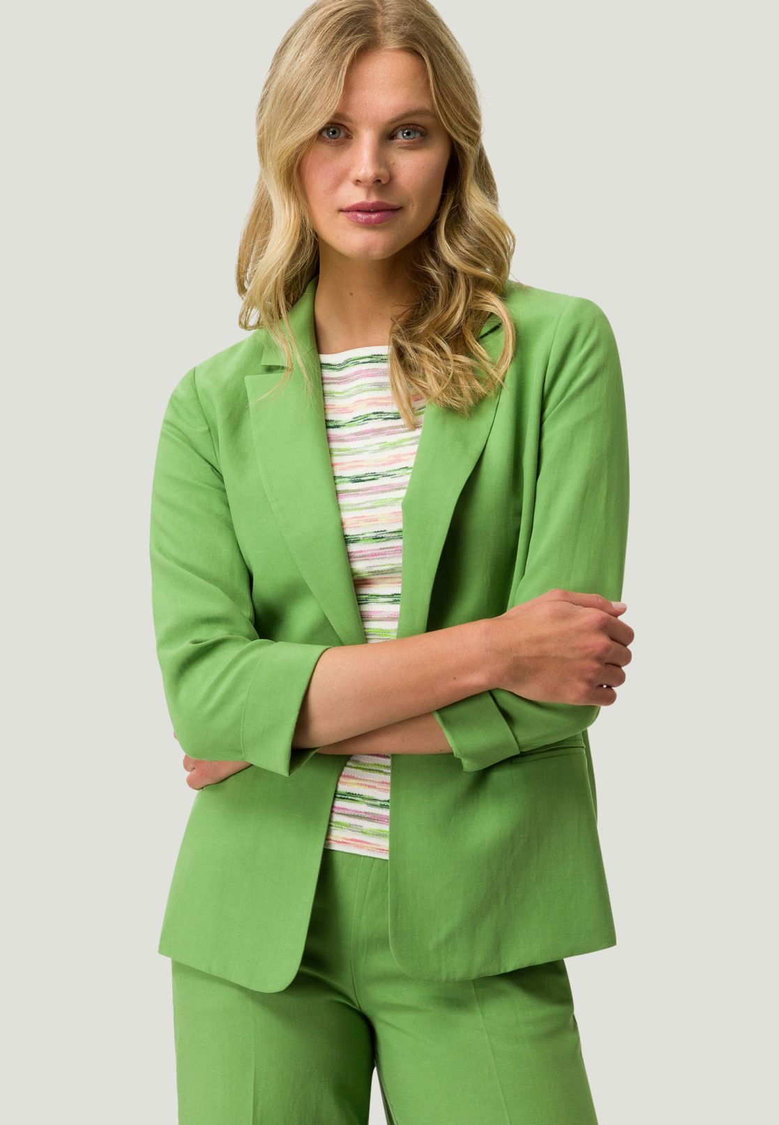 Blazer in Leinenmix