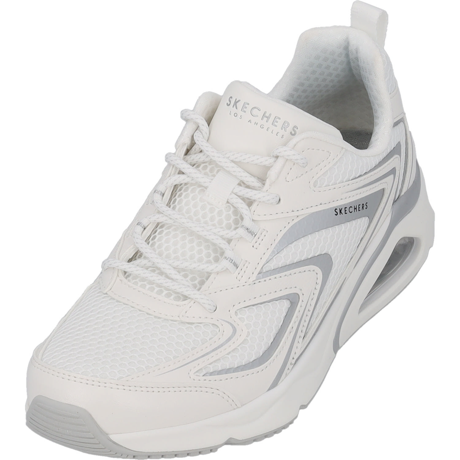 Skechers 177425, Sneakers Low, Damen, white silver