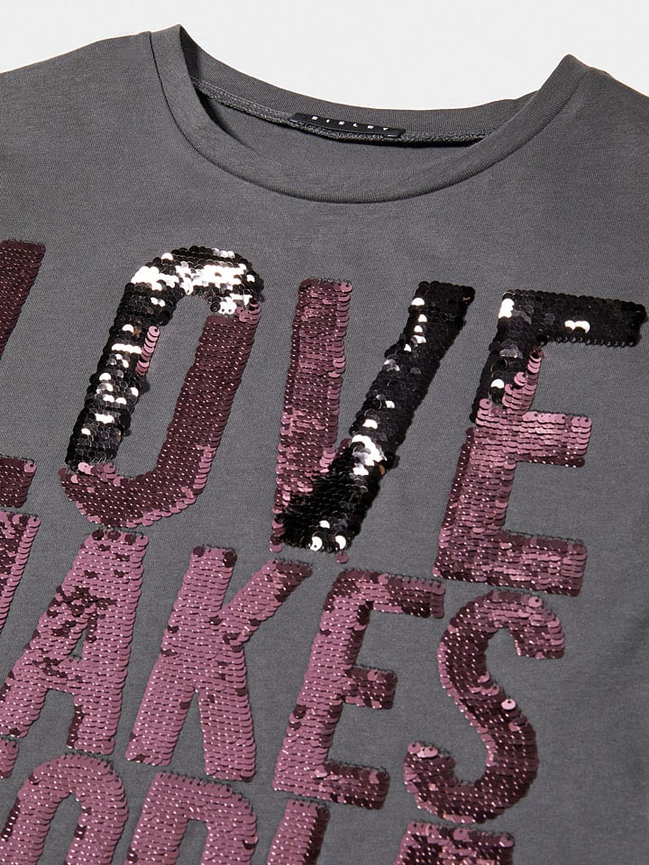 Sisley Shirt in Anthrazit günstig kaufen