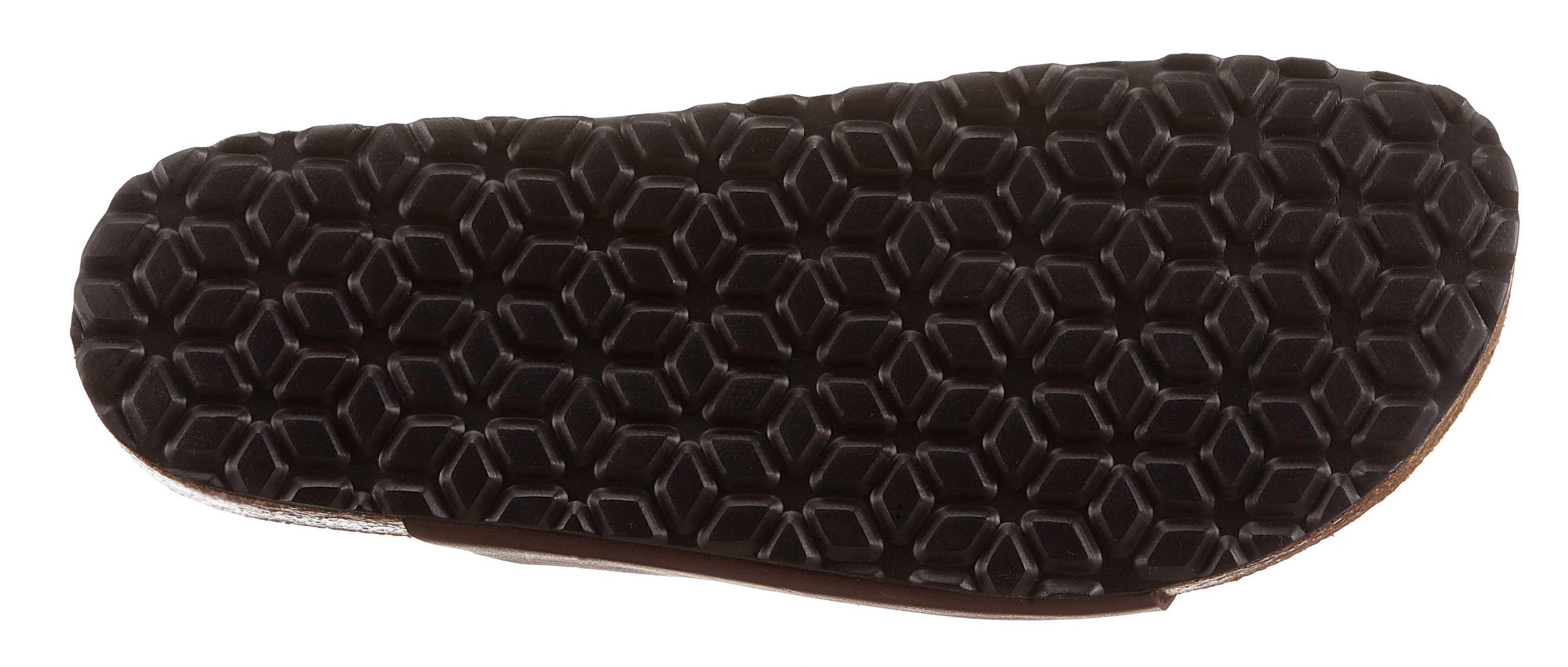 Lico Bioline Man Pantolette mit Kork/Kautschuk-Fußbett
