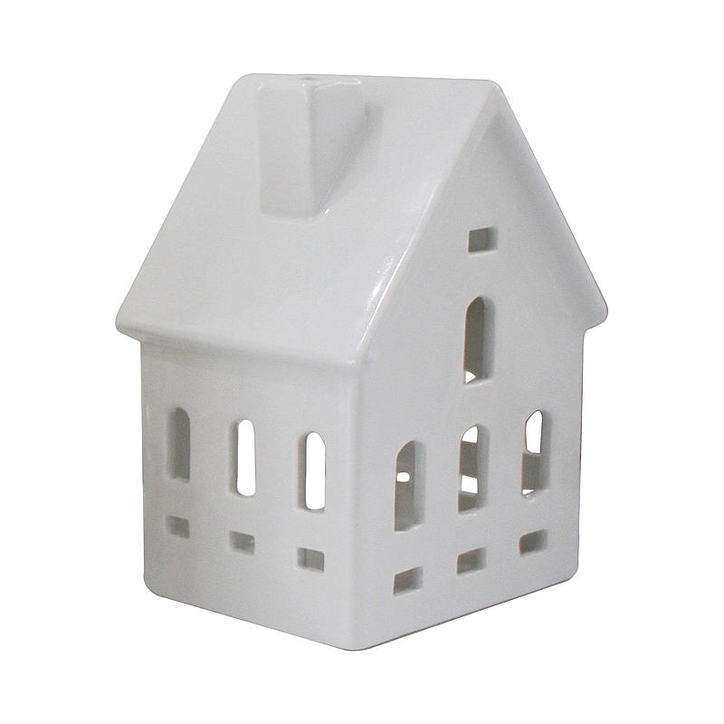 Home Lyshus 10,6x8,7x14,2 cm keramikk