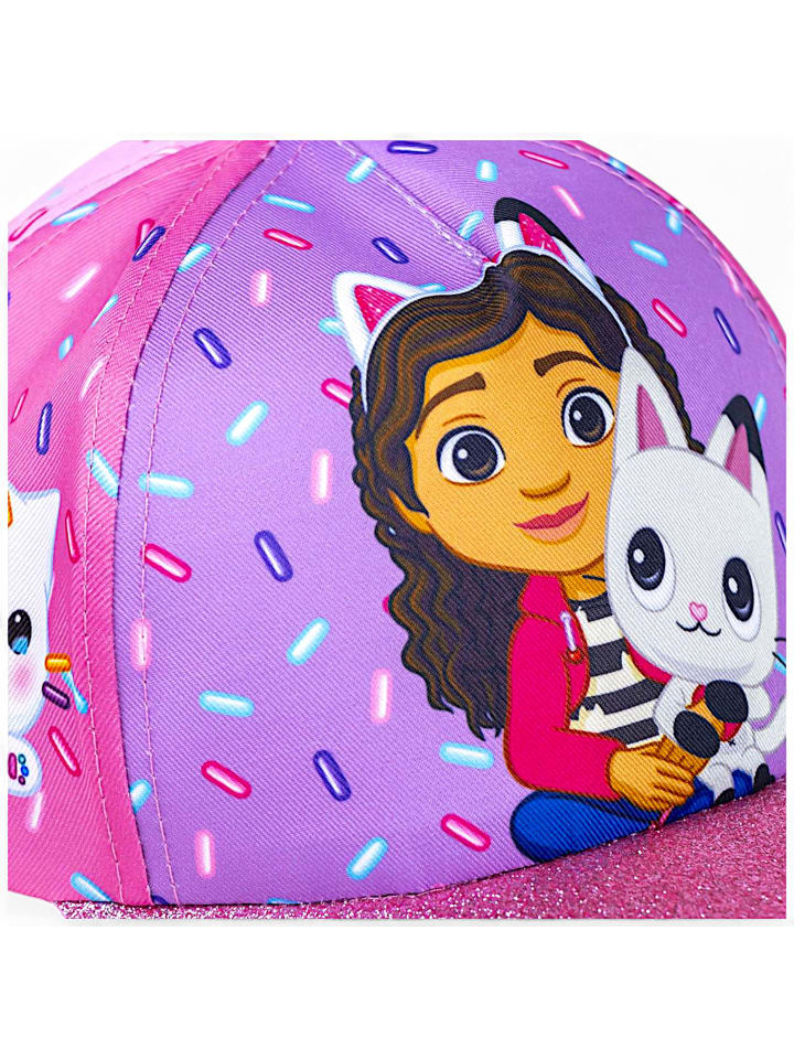Gabby's Dollhouse Basecap Gabby´s Dollhouse mit Glitzer in Lila günstig kaufen 53 cm
