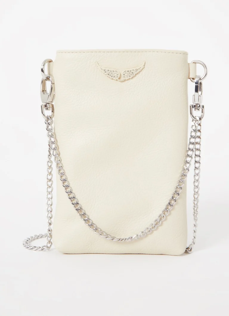 Husă pentru telefon Zadig&Voltaire Rock Messenger din piele