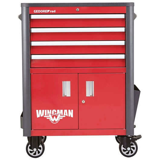 Gedore RED 3301689 R22041004 Werkzeugwagen WINGMAN 129-teilig