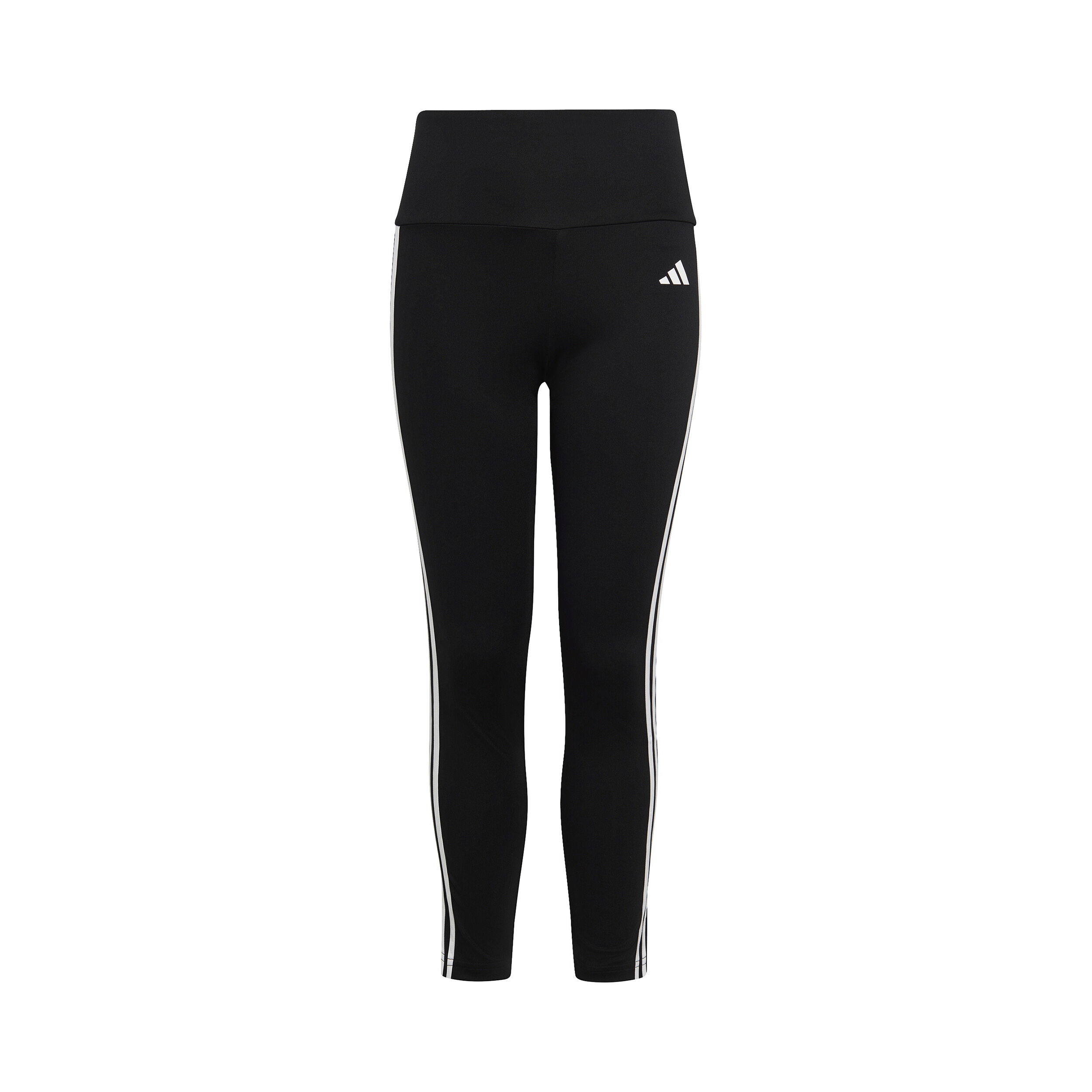 Essentials Train AEROREADY3-Stripes High-Waisted Training Tight Mädchen - Schwarz, Weiß