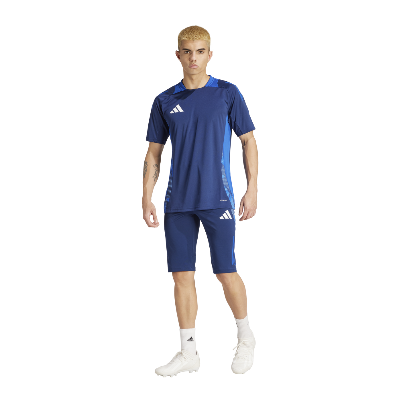 adidas Tiro 24 Competition 1/2 Trainingshose Blau