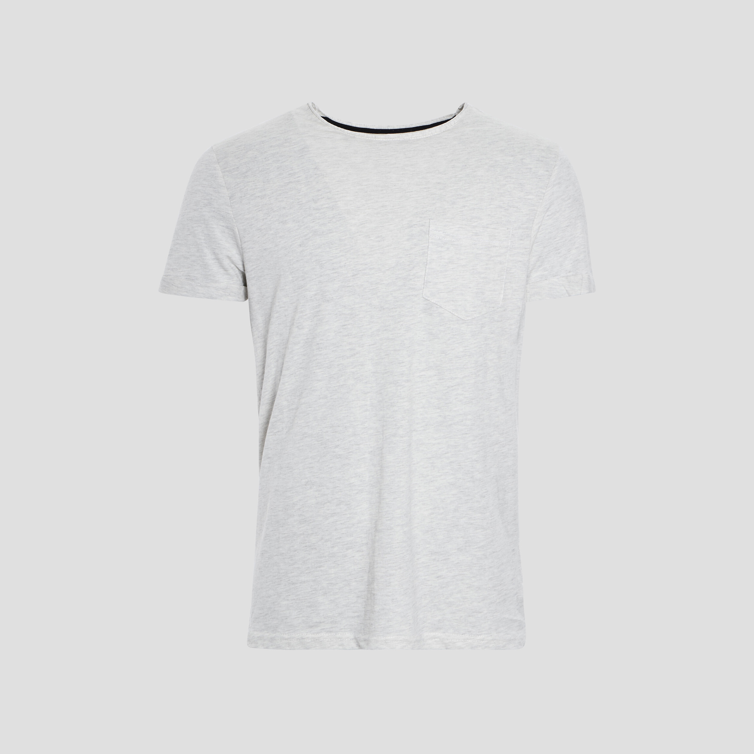 T-shirt manches courtes poche plaquée ecru homme | La Halle